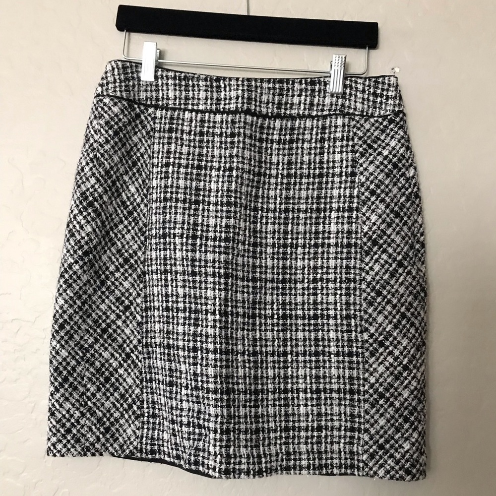 Black and white skirt